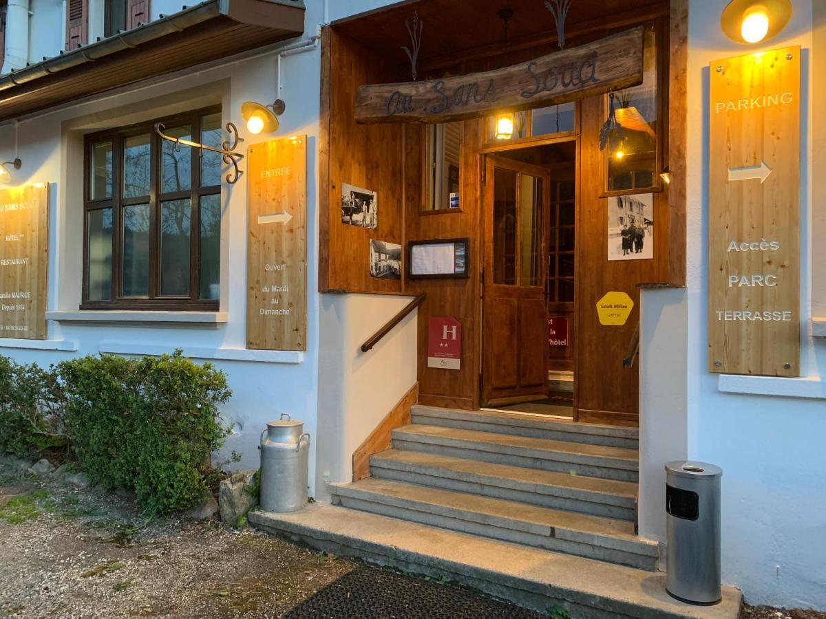 Au Sans Souci Hotel Saint-Paul-les-Monestier Bagian luar foto