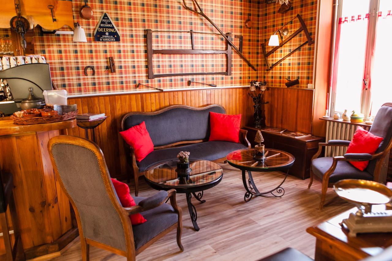Au Sans Souci Hotel Saint-Paul-les-Monestier Bagian luar foto